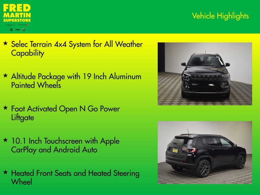 new 2026 Jeep Compass car, priced at $32,640