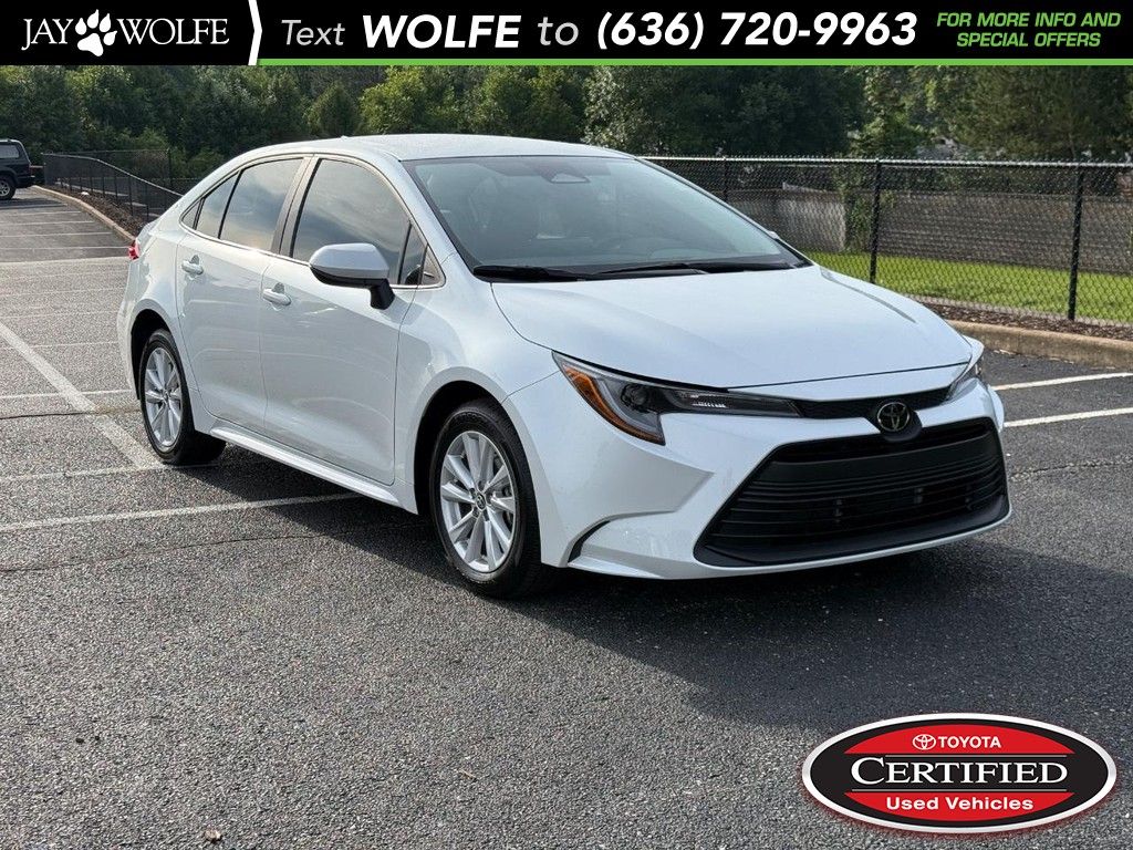 WHITE PEARL 2026 Toyota Corolla Sedan Front-Wheel Drive Continuously Variable Transmission