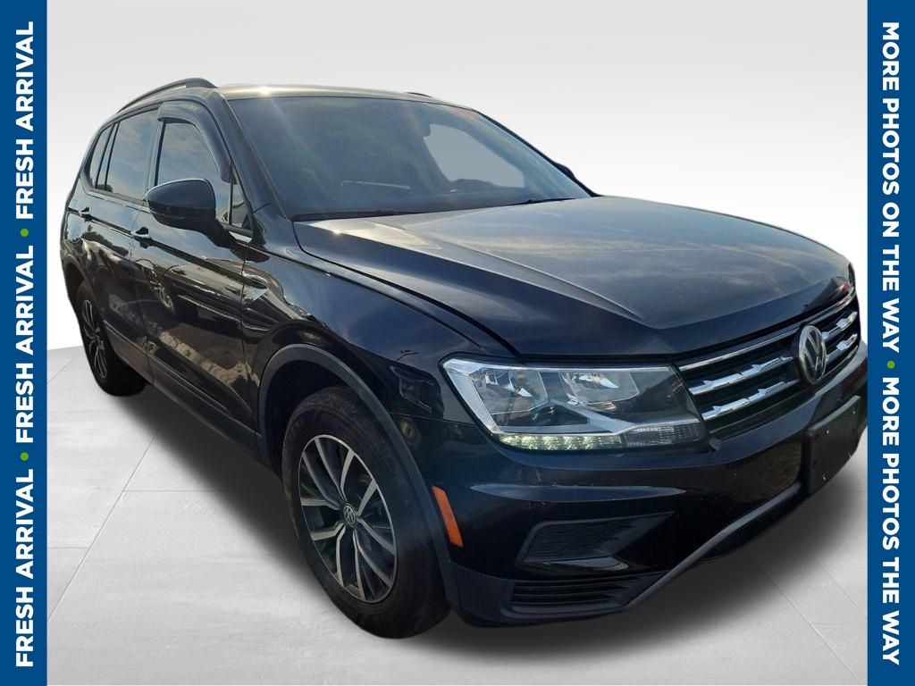 Black 2021 Volkswagen Tiguan S 4Motion SUV / Crossover All-Wheel Drive 8-Speed Automatic