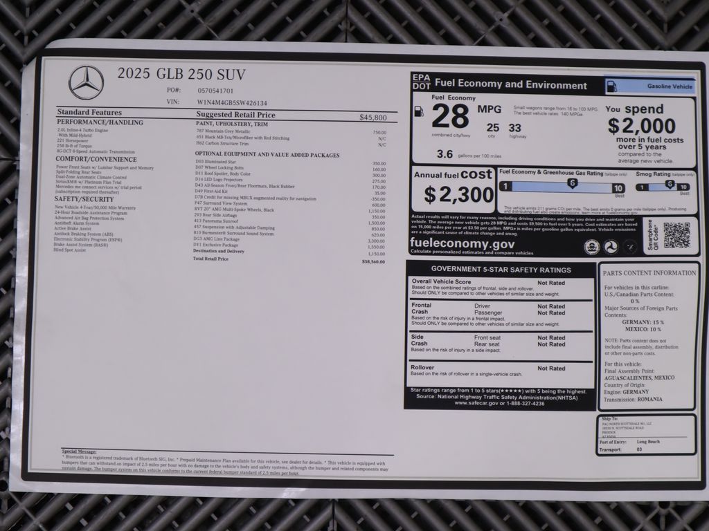 2025 Mercedes-Benz GLB 250 9