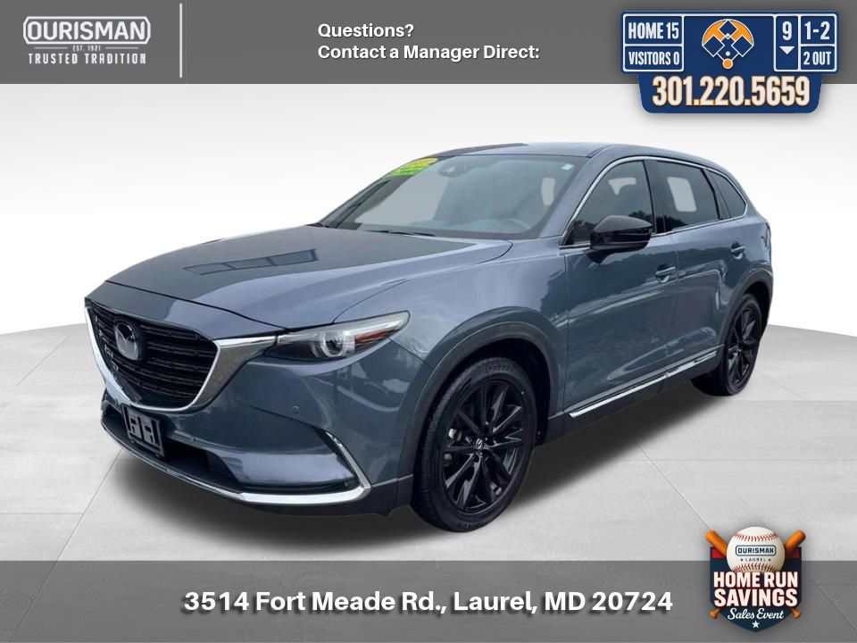 Polymetal Gray Metallic 2023 Mazda CX-9 Carbon Edition AWD SUV / Crossover All-Wheel Drive 6-Speed Automatic