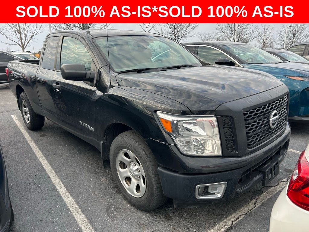 Gray (Magnetic Black) 2018 Nissan Titan S King Cab 4WD Pickup Truck Four-Wheel Drive 7-Speed Automatic