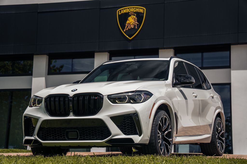 Alpine White 2022 BMW X5 M SUV / Crossover All-Wheel Drive 8-Speed Automatic