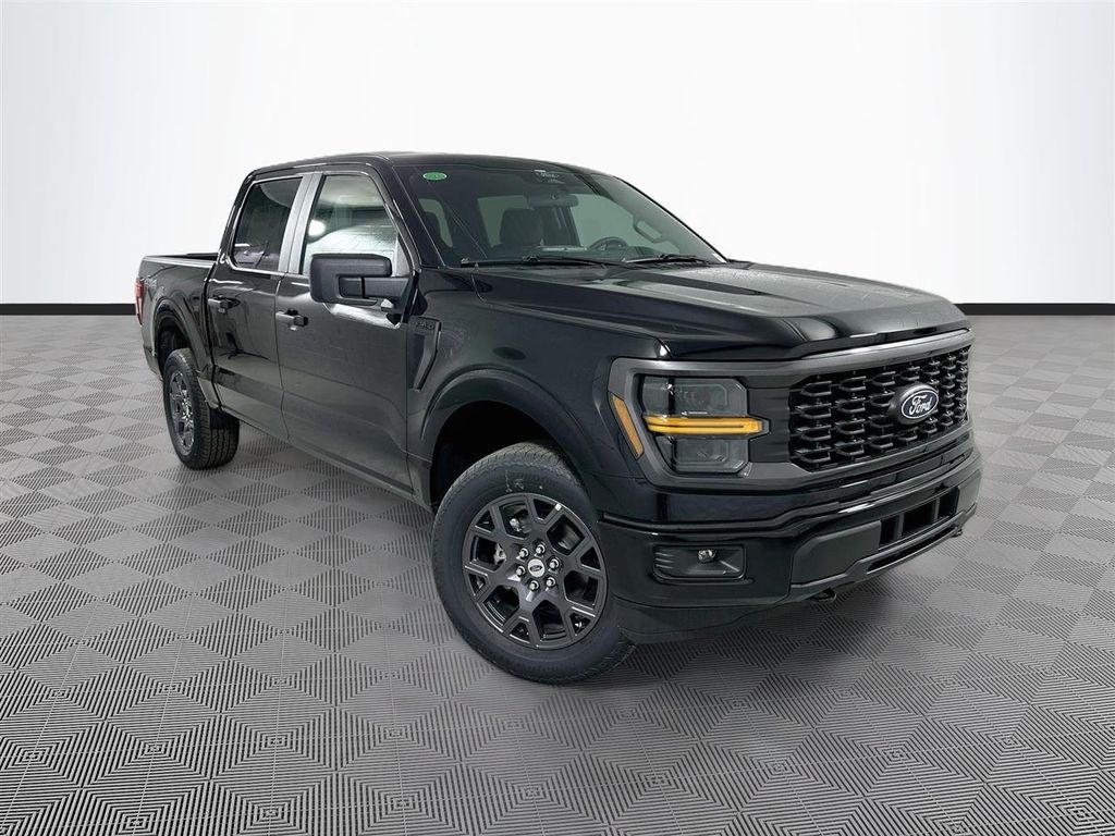 Black Metallic 2026 Ford F-150 Pickup Truck Four-Wheel Drive Automatic