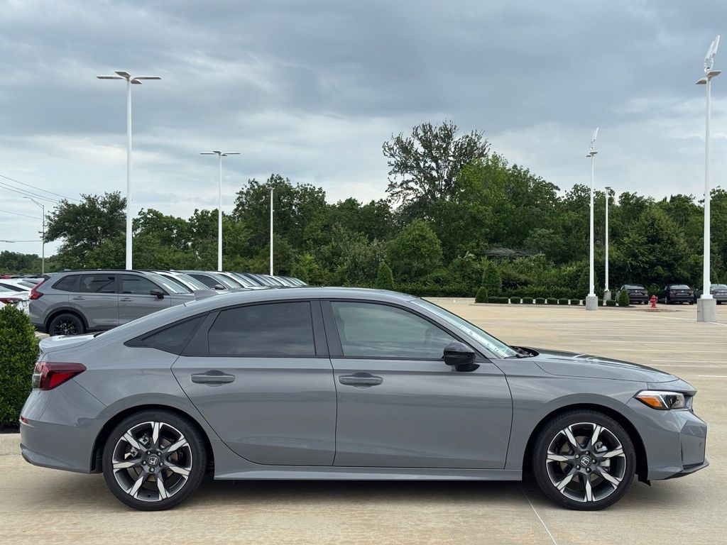 2026 Honda Civic Hybrid Sport Touring Gray at Legacy Ford