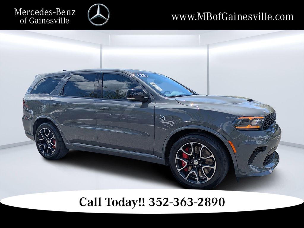 Destroyer Gray Clearcoat 2025 Dodge Durango SRT Hellcat AWD SUV / Crossover All-Wheel Drive 8-Speed Automatic