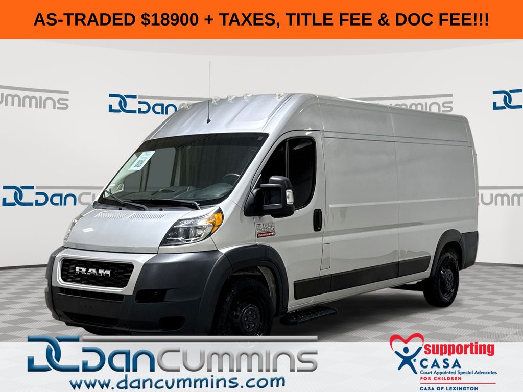Bright Silver Clearcoat Metallic 2020 RAM ProMaster Van Front-Wheel Drive 6-Speed Automatic