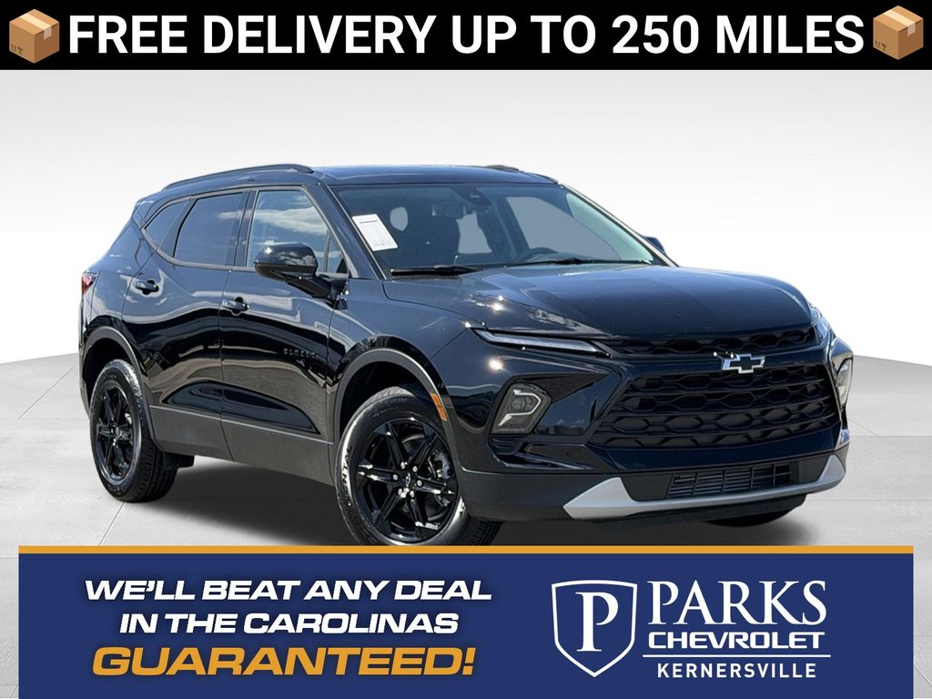 Black 2026 Chevrolet Blazer SUV / Crossover  9-Speed Automatic Overdrive
