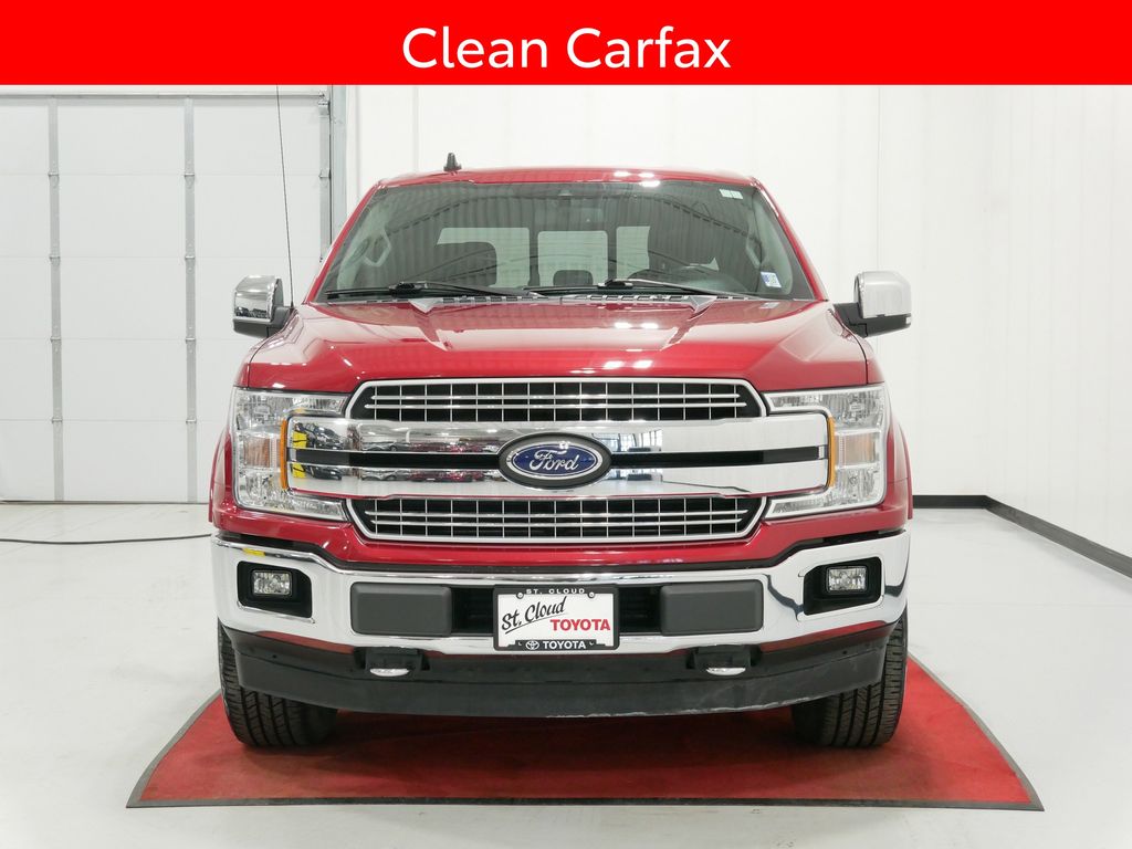 Used 2020 Ford F-150 Lariat with VIN 1FTEW1E4XLFA39671 for sale in Waite Park, Minnesota
