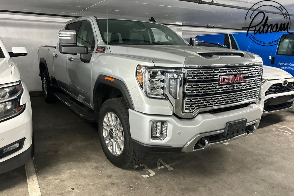 Quicksilver Metallic 2020 GMC Sierra 2500HD Pickup Truck Four-Wheel Drive Automatic