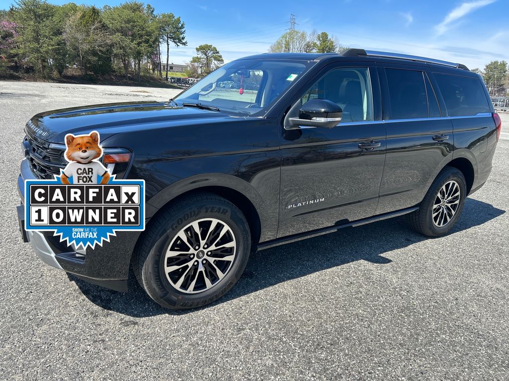 Agate Black Metallic 2025 Ford Expedition SUV / Crossover Four-Wheel Drive Automatic