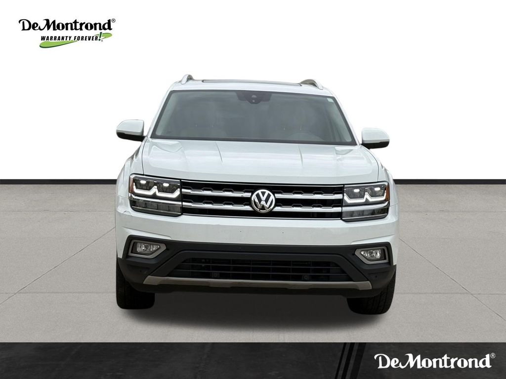 2019 Volkswagen Atlas SEL White at Durrett Motor Company