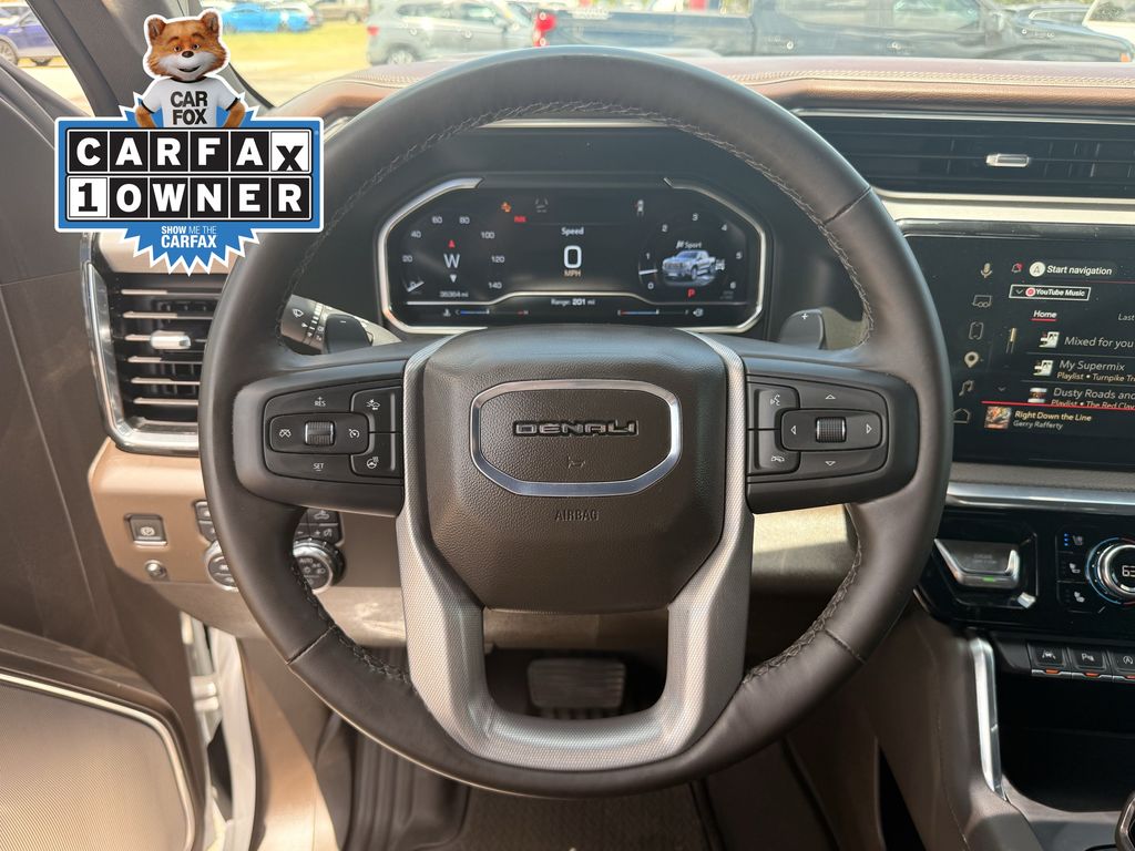 2024 GMC Sierra 1500 Denali White at Bayway Cadillac of The Woodlands