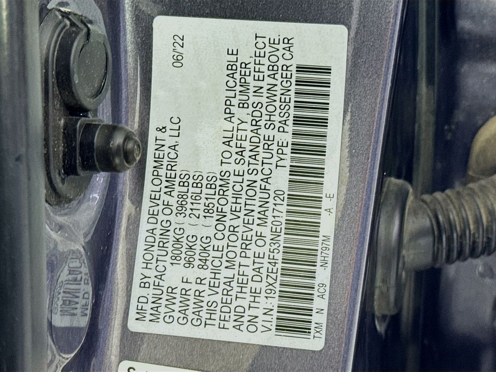 Used Car 2022 Honda Insight  Ex For Sale Under $20,000 In Austin, Texas