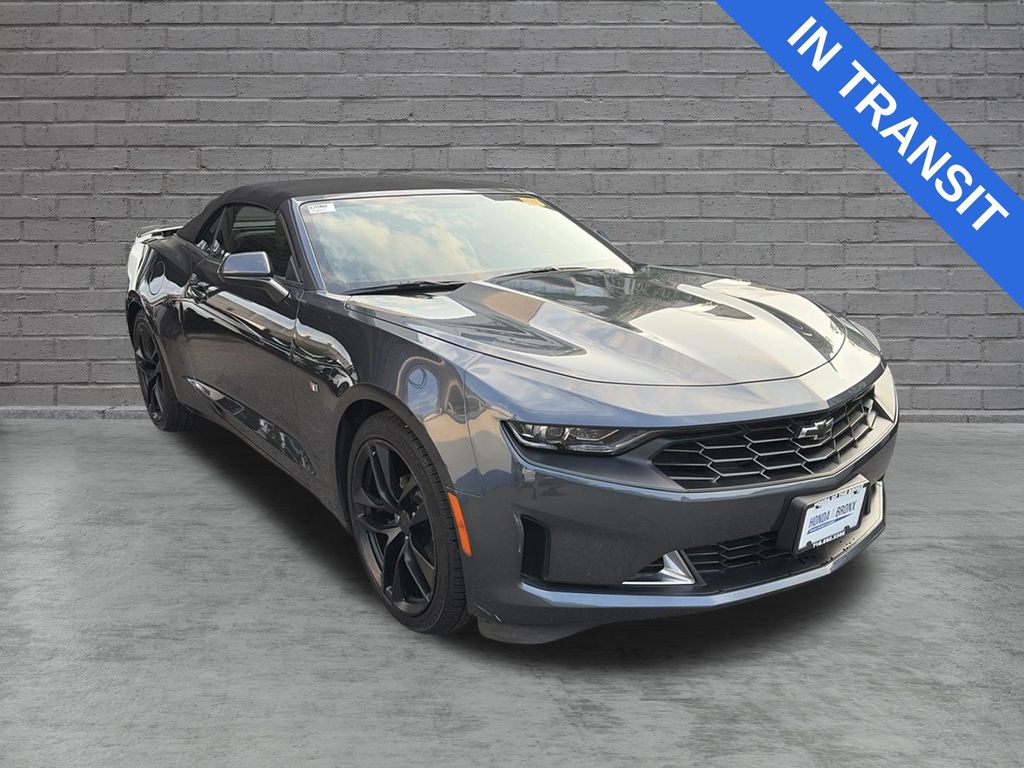 Shadow Gray Metallic 2023 Chevrolet Camaro Convertible Rear-Wheel Drive 8-Speed Automatic