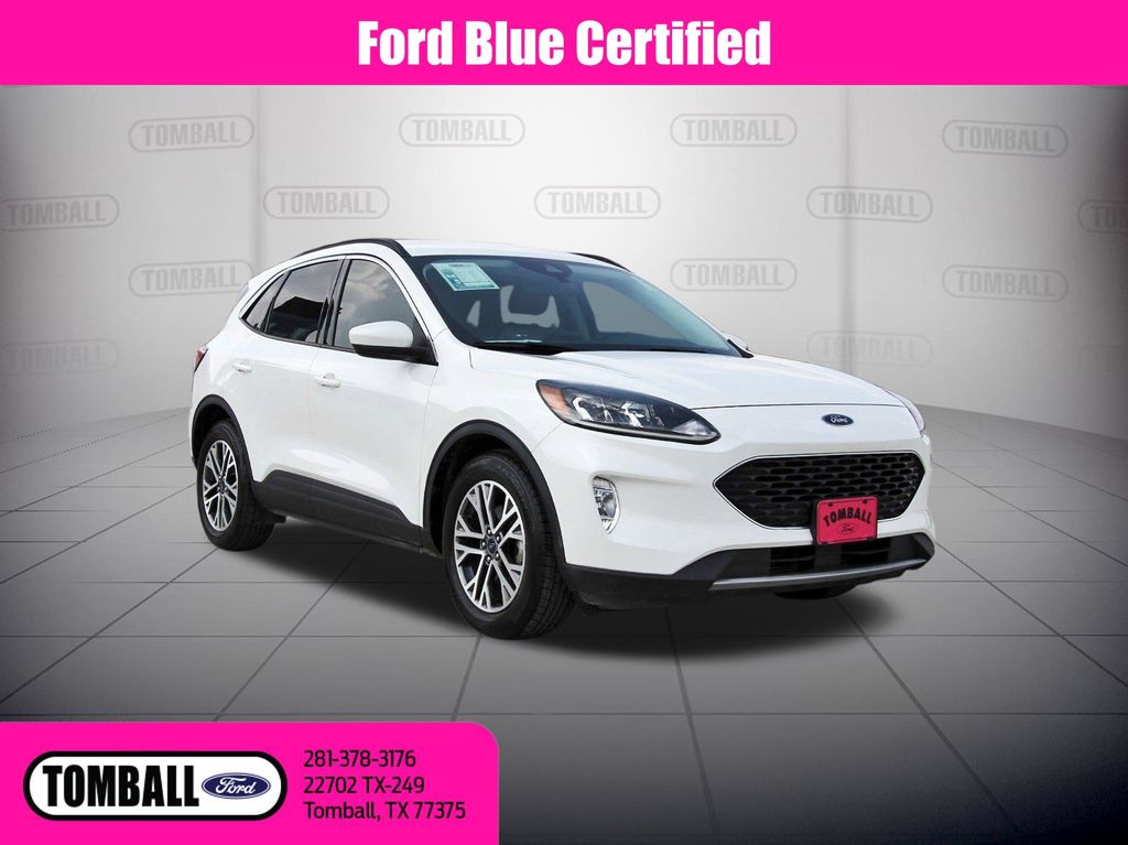 Star White Metallic Tri-Coat 2022 Ford Escape SUV / Crossover Front-Wheel Drive 8-Speed Automatic