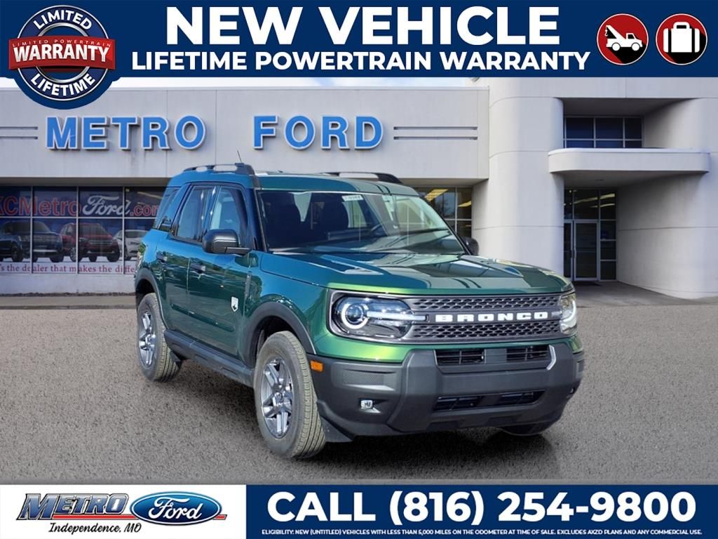 Eruption Green Metallic 2025 Ford Bronco Sport SUV / Crossover All-Wheel Drive 8-Speed Automatic
