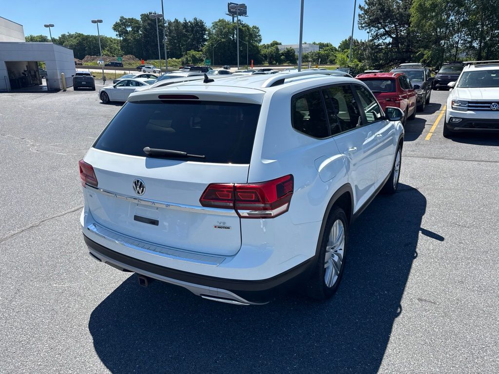 2019 Volkswagen Atlas 3.6L V6 SE White at Carlisle Cadillac Buick GMC