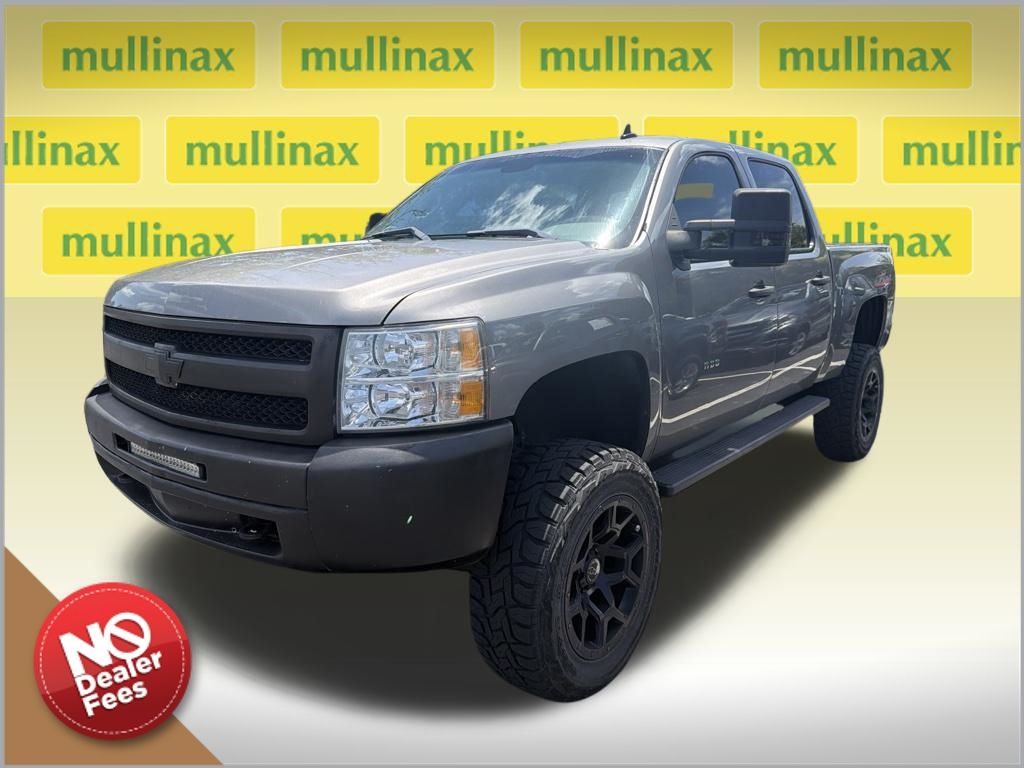 Graystone Metallic 2013 Chevrolet Silverado 1500 Pickup Truck Four-Wheel Drive 4-Speed Automatic Overdrive