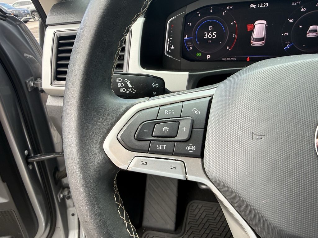 2023 Volkswagen Atlas 3.6L V6 SE w/Technology Silver at North Houston Mitsubishi