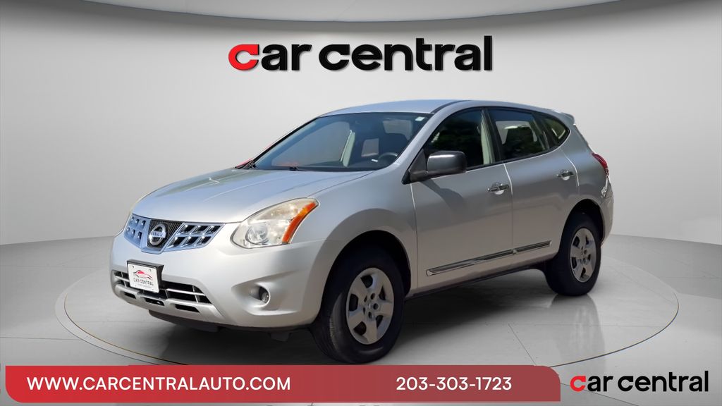 Brilliant Silver Metallic 2013 Nissan Rogue SUV / Crossover All-Wheel Drive Continuously Variable Transmission
