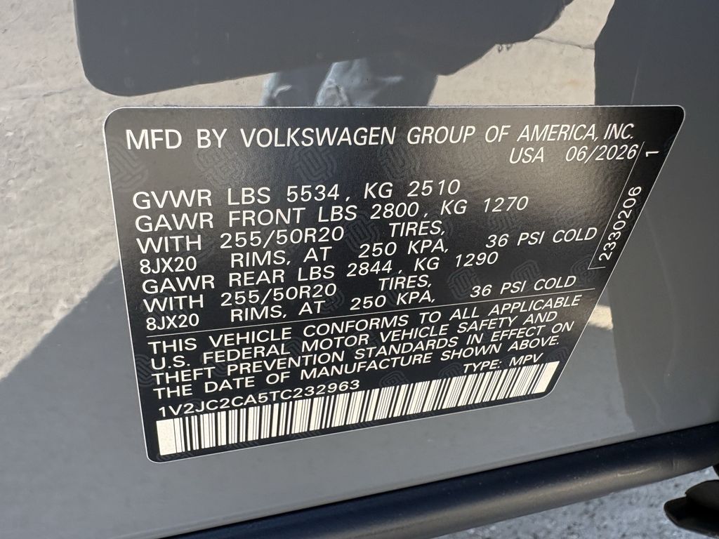 2026 Volkswagen Atlas Cross Sport 2.0T SE w/Technology Gray at DeMontrond Automotive Group
