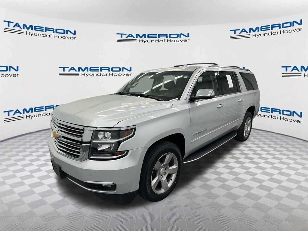 Silver Ice Metallic 2019 Chevrolet Suburban SUV / Crossover 4X2 6-Speed Automatic Overdrive