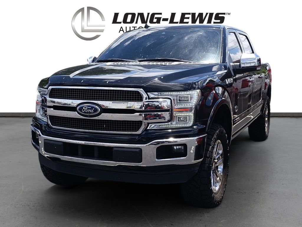 Shadow Black 2018 Ford F-150 Pickup Truck Four-Wheel Drive Automatic