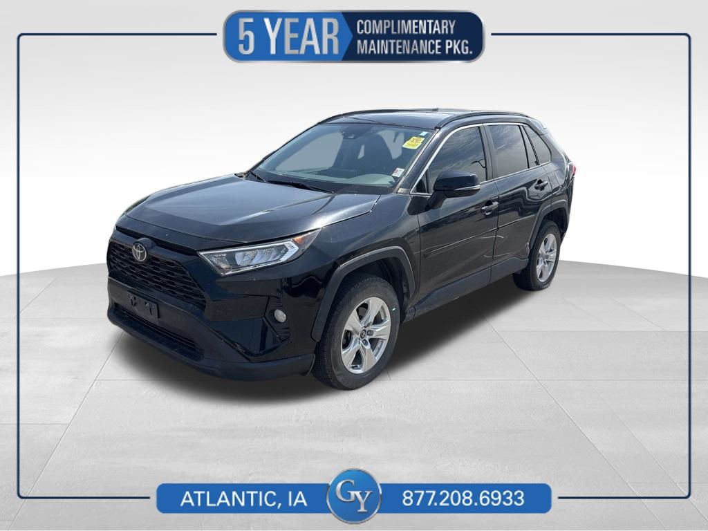 Midnight Black Metallic 2021 Toyota RAV4 SUV / Crossover All-Wheel Drive 8-Speed Automatic