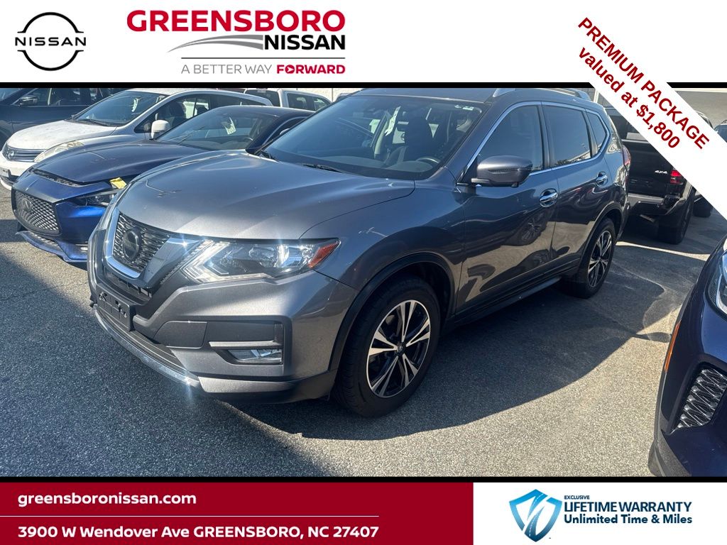 Gray (Gun Metallic) 2019 Nissan Rogue SUV / Crossover Front-Wheel Drive Continuously Variable Transmission