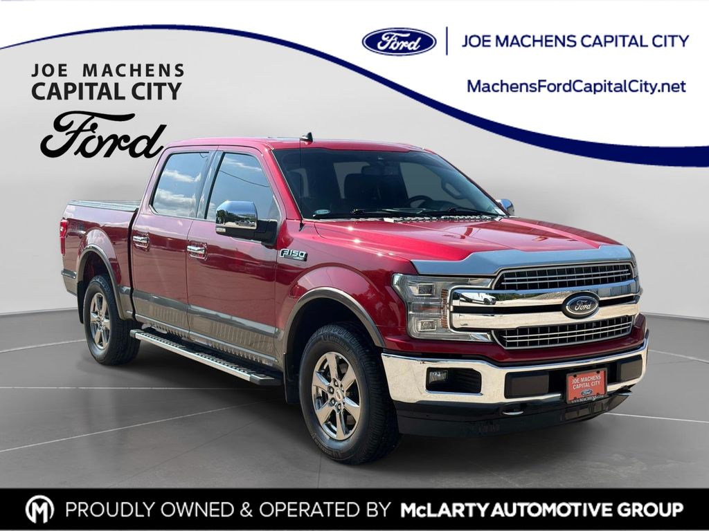 Rapid Red Metallic Tinted Clearcoat 2020 Ford F-150 Pickup Truck Four-Wheel Drive Automatic
