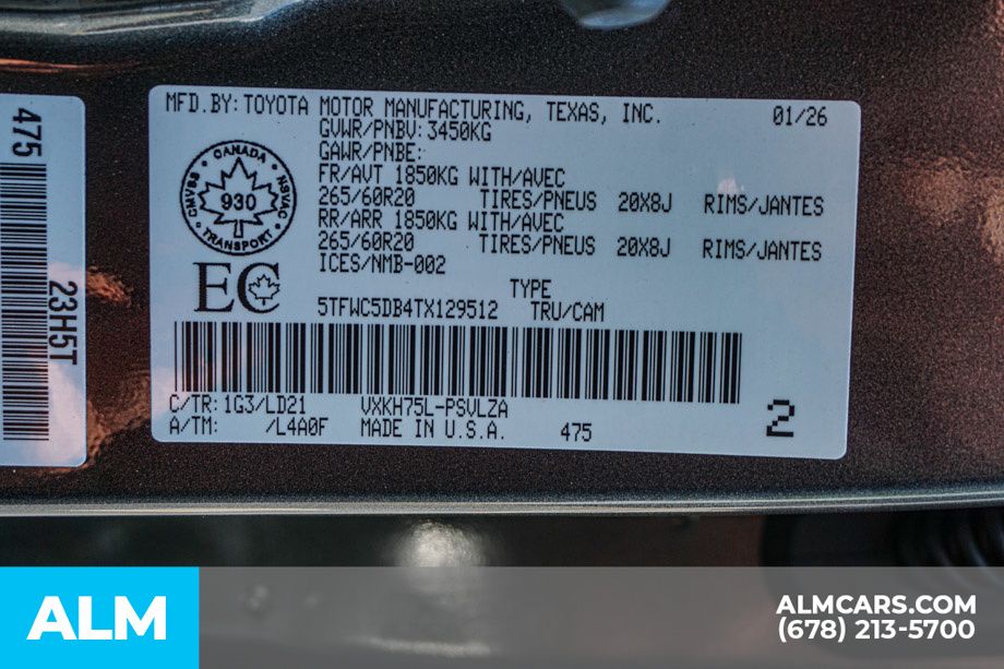 Used 2026 Gray Toyota Limited image 61