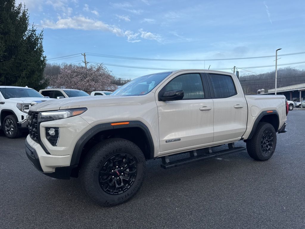 Coastal Dune 2026 GMC Canyon Elevation Crew Cab 4WD Pickup Truck Four-Wheel Drive 8-Speed Automatic