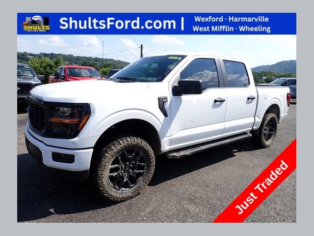 Oxford White 2024 Ford F-150 Pickup Truck Four-Wheel Drive Automatic