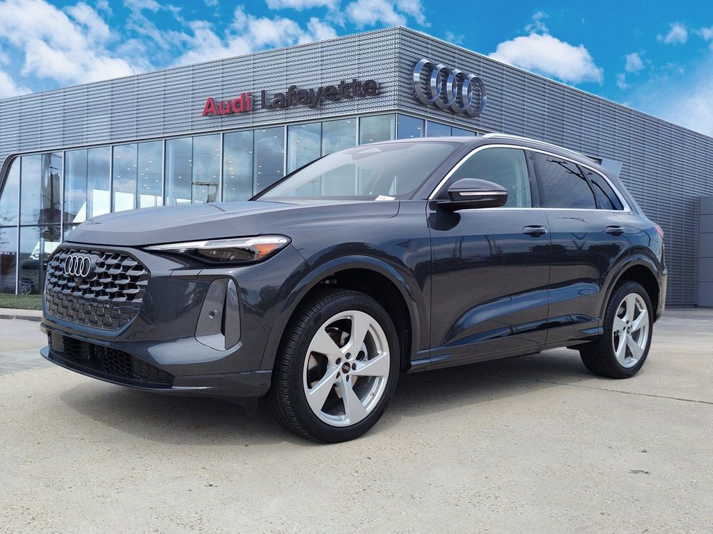Gray Metallic 2025 Audi Q5 SUV / Crossover All-Wheel Drive 7-Speed Automatic