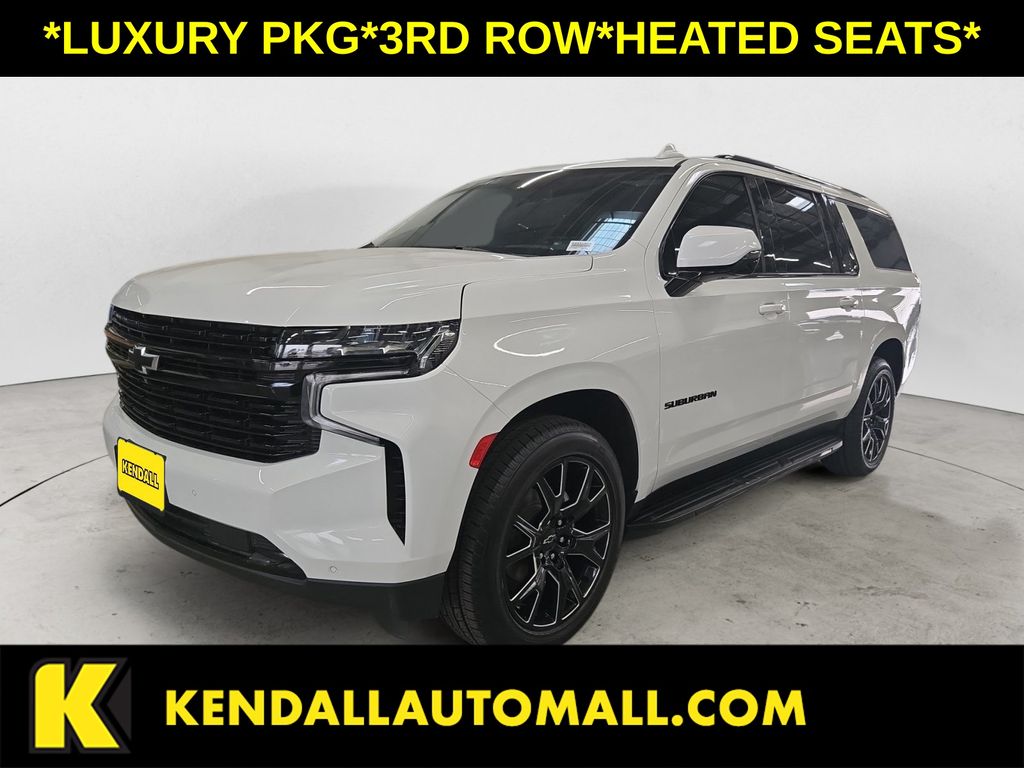 Summit White 2023 Chevrolet Suburban SUV / Crossover Four-Wheel Drive