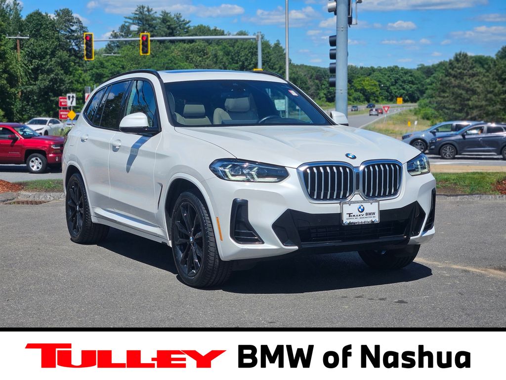 Mineral White Metallic 2023 BMW X3 SUV / Crossover All-Wheel Drive 8-Speed Automatic