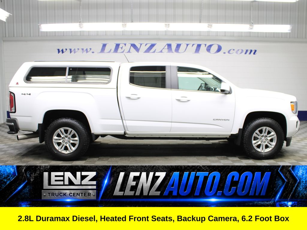 Summit White 2020 GMC Canyon Pickup Truck Four-Wheel Drive 6-Speed Automatic