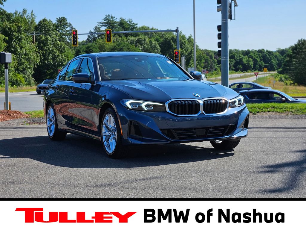 Arctic Race Blue Metallic 2025 BMW 3 Series Sedan All-Wheel Drive 8-Speed Automatic