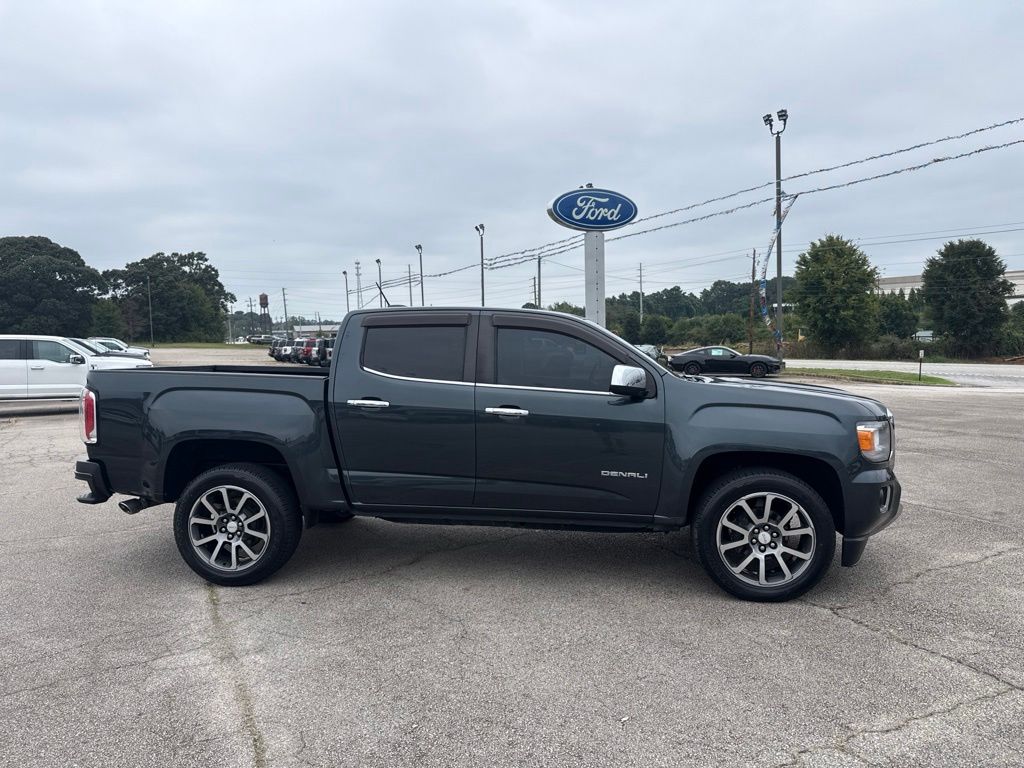 Dark Slate Metallic 2018 GMC Canyon Pickup Truck Four-Wheel Drive 8-Speed Automatic