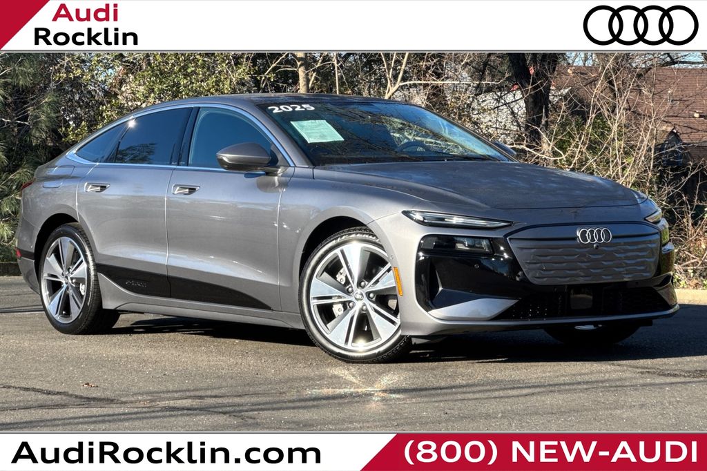 Gray Metallic 2025 Audi A6 e-tron Sportback Premium RWD Sedan Rear-Wheel Drive Automatic