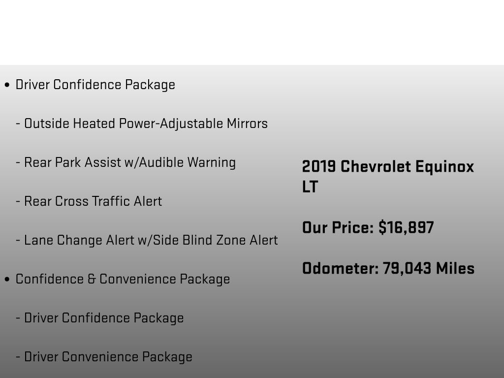 2019 Chevrolet Equinox LT Silver at Bob Ruth Ford