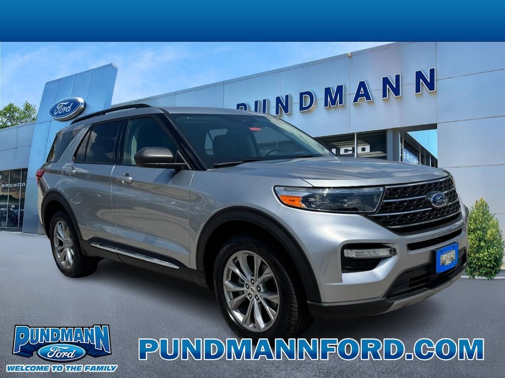 Silver Metallic 2024 Ford Explorer SUV / Crossover All-Wheel Drive Automatic