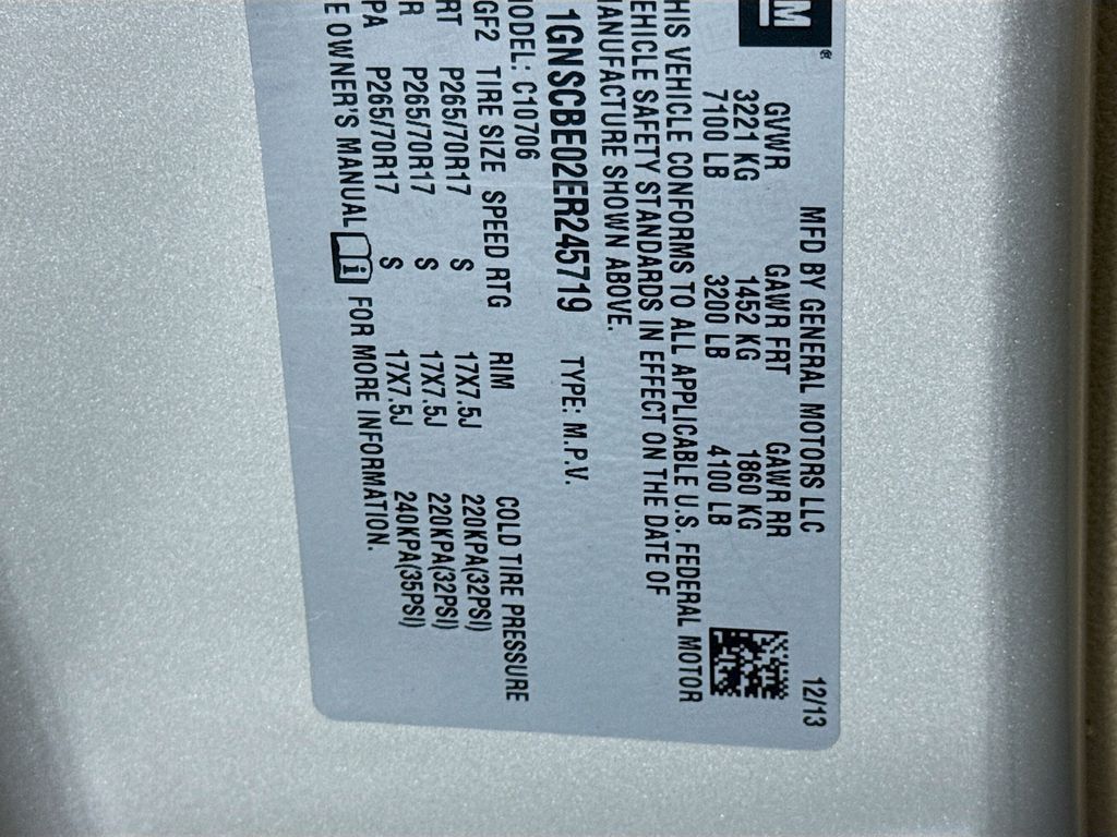 Used Car 2014 Chevrolet Tahoe  Lt For Sale Under $15,000 In Austin, Texas