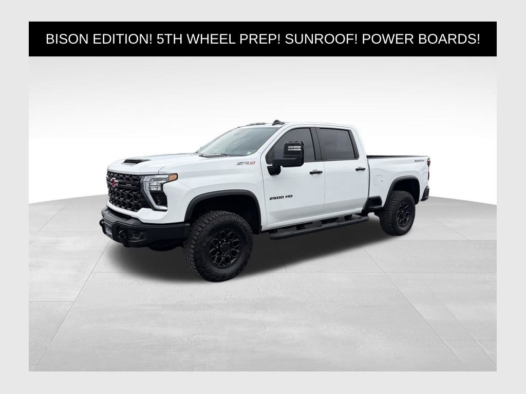 Summit White 2026 Chevrolet Silverado 2500HD Pickup Truck Four-Wheel Drive Automatic