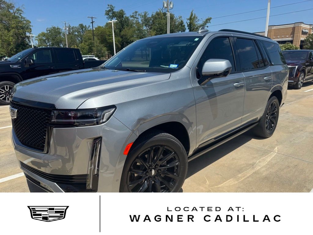Argent Silver Metallic 2024 Cadillac Escalade SUV / Crossover Four-Wheel Drive Automatic