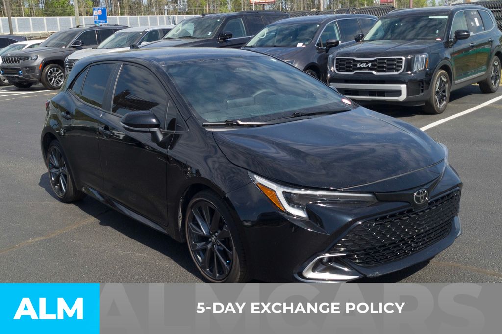 Used 2025 Black Toyota XSE image 3