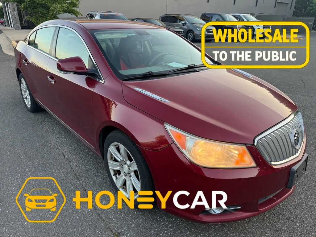 Red Jewel Tintcoat 2010 Buick LaCrosse CXL FWD Sedan Front-Wheel Drive 6-Speed Automatic Overdrive