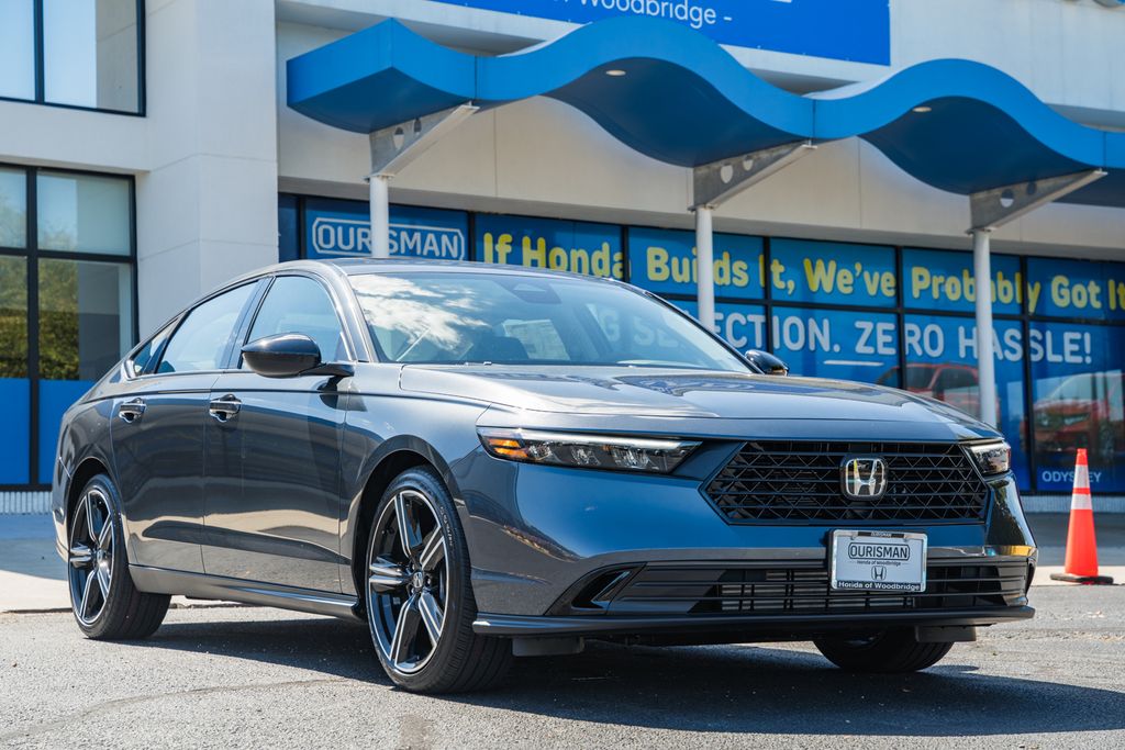 Meteorite Gray Metallic 2026 Honda Accord Sedan Front-Wheel Drive Continuously Variable Transmission