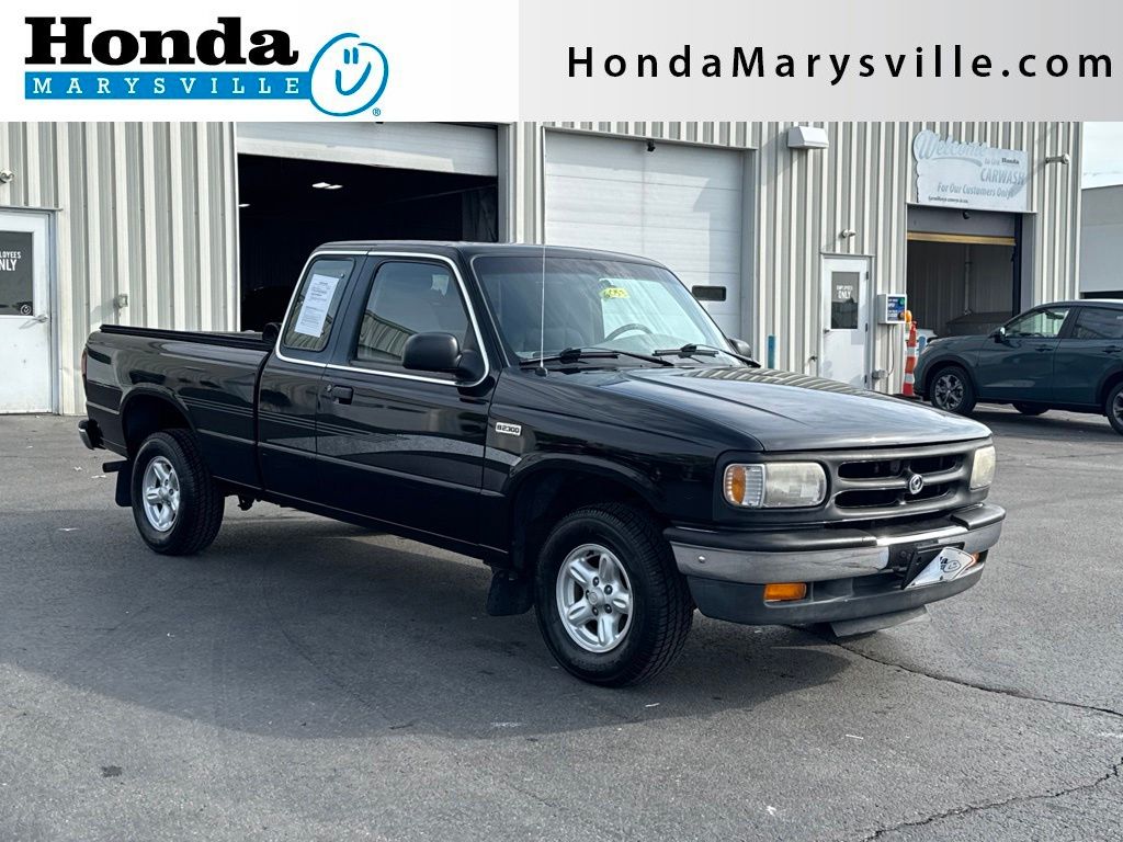 Black 1997 Mazda B-Series Pickup Truck Rear-Wheel Drive 5-Speed Manual
